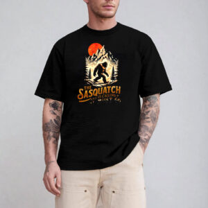 Funny Sasquatch Bigfoot T shirt