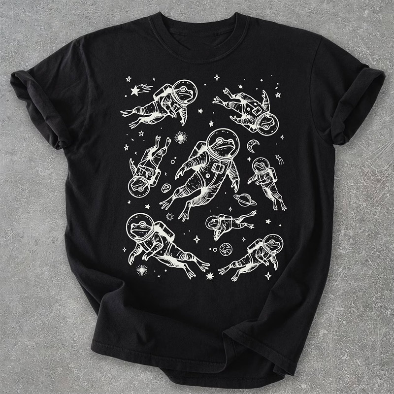 Funny Toad Space Frog T-shirt Funny Toad Space Frog T-shirt