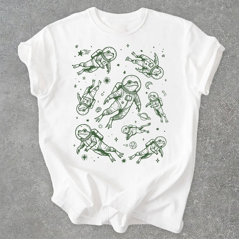 Funny Toad Space Frog T-shirt Funny Toad Space Frog T-shirt