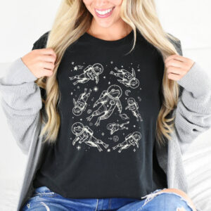 Funny Toad Space Frog T shirt