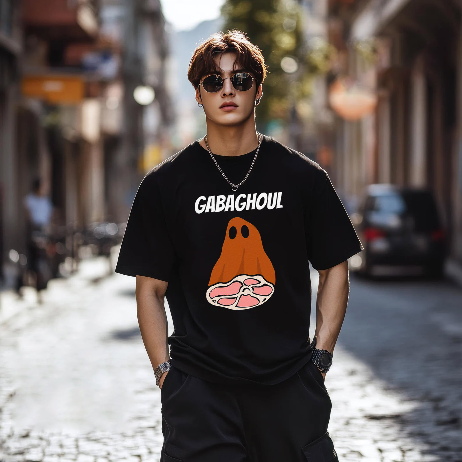 Gabaghoul Gabagool Italian Halloween Meat Funny T-shirt Gabaghoul Gabagool Italian Halloween Meat Funny T-shirt