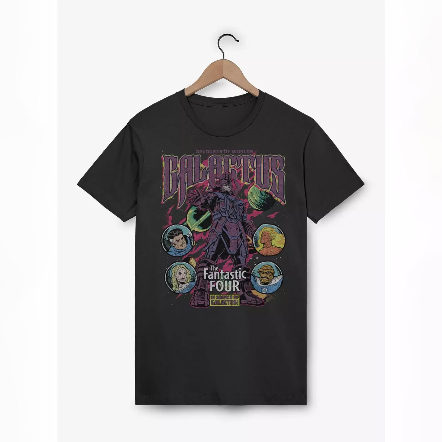 Galactus Marvel The Fantastic Four First Steps Comic Style T-shirt Galactus Marvel The Fantastic Four First Steps Comic Style T-shirt