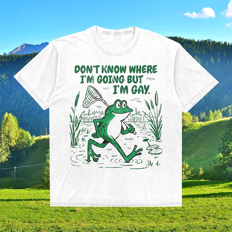 Gay Frog Funny LGBTQ T-shirt Gay Frog Funny LGBTQ T-shirt