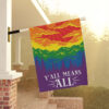 Gay Pride Garden Flag