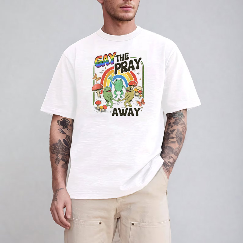 Gay The Pray Away Gay Frog Shirt Gay The Pray Away Gay Frog Shirt