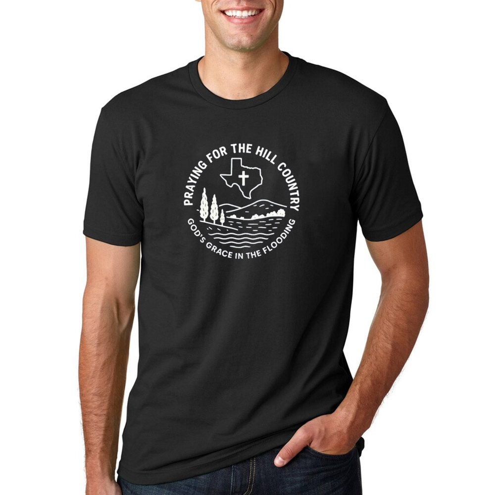 God's Grace In The Flooding Texas Strong T-shirt God's Grace In The Flooding Texas Strong T-shirt