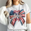 Happy Labor Day Love The American Flag Tee