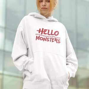 Hello Monsters Tour 2 sided T shirt 1