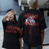Hello Monsters Tour 2-sided T-shirt