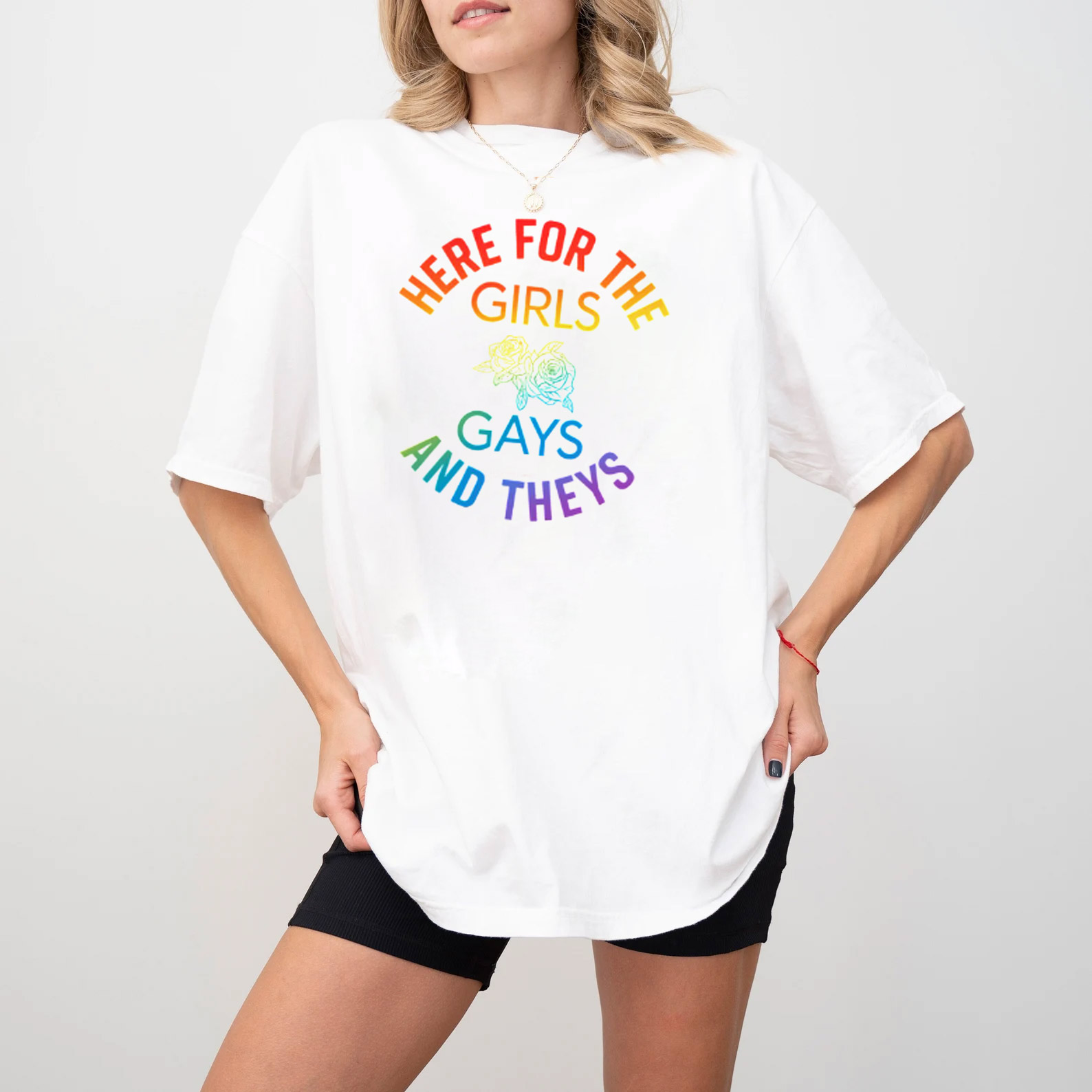 Here For The Girls Gays And Theys Shirt Here For The Girls Gays And Theys Shirt