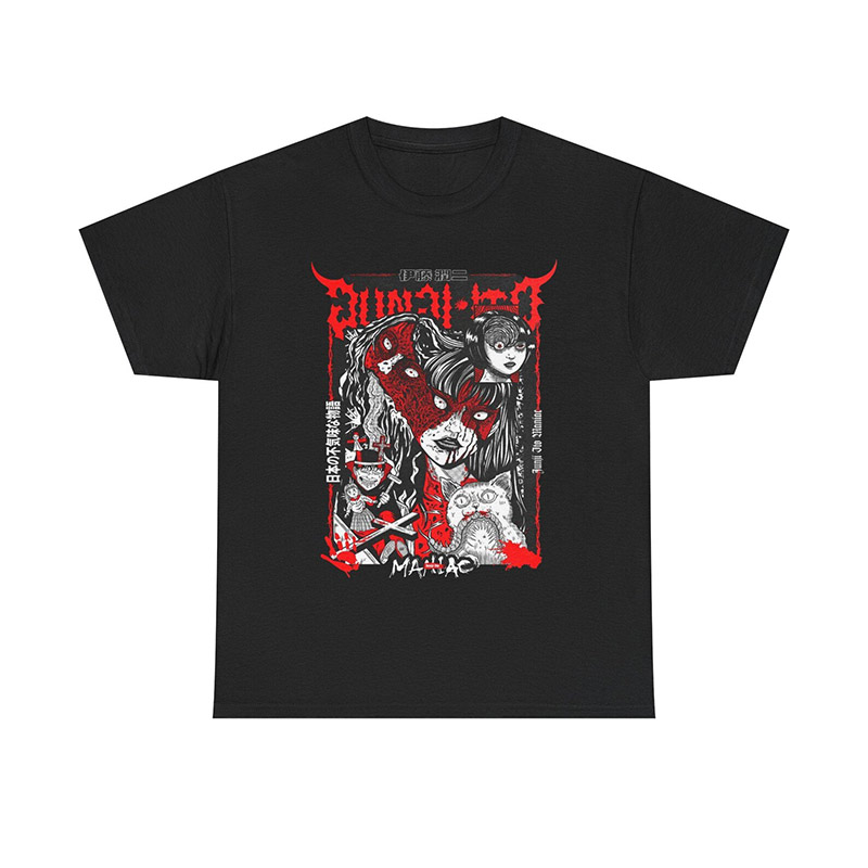 Horror Manga Creepy Dark Anime Shirt Horror Manga Creepy Dark Anime Shirt