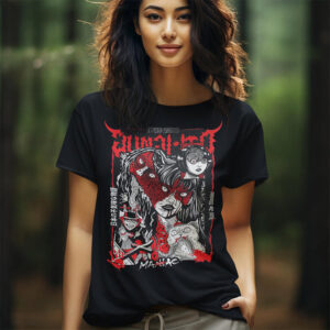 Horror Manga Creepy Dark Anime Shirt 3