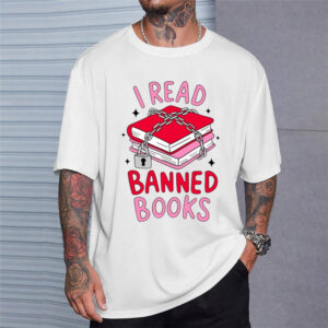 I Read Banned Books Bookish Tee 3