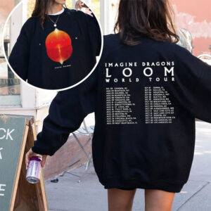 Imagine Dragons Band Loom Tour 2 sided Shirt