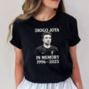 In Memory Of Diogo Jota Rip 1996-2025 Liverpool T-shirt