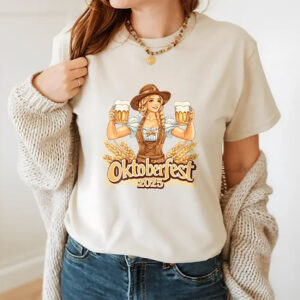 Kellner Beer Maids Oktoberfest 2025 german beer festivals T shirt 3