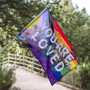 LGBTQ 'You Are Loved' Pride Flag 2