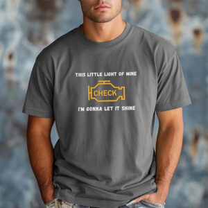Let It Shine Mechanic Dad Comfort Colors Tee 3