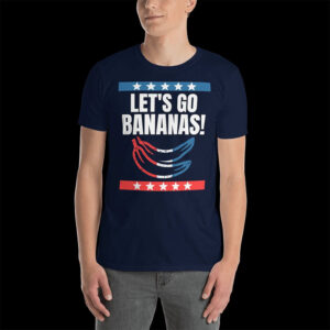Let's Go Bananas Patriotic USA T shirt 3