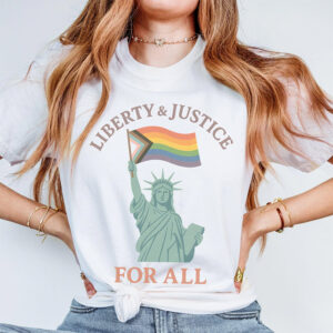 Liberal 4th Of July Pride LGBTQ Shirt