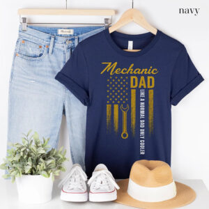 Like A Normal Dad Only Cooler Mechanic Dad Shirt 2