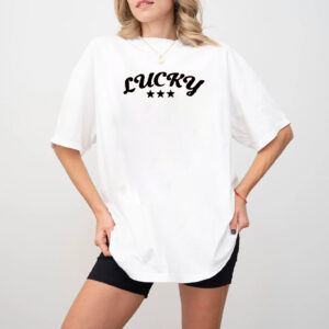Lucky Pink Crop T-shirt Lucky Pink Crop T-shirt