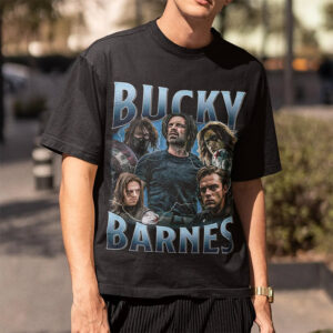 Marvel Bucky Barnes Graphic Vintage 90s T shirt 2