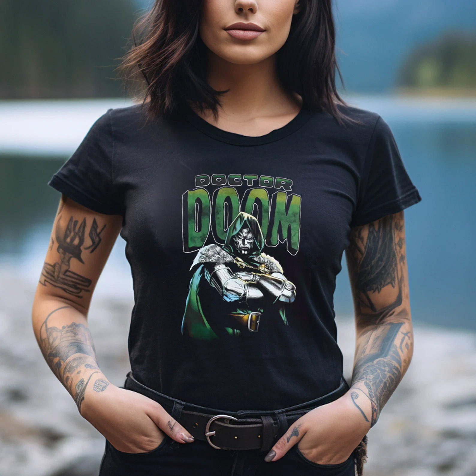 Marvel Fantastic 4 Doctor Doom T-shirt Marvel Fantastic 4 Doctor Doom T-shirt