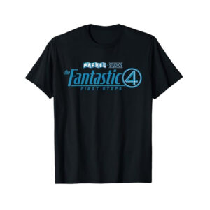 Marvel Studios The Fantastic Four First Steps Movie T-shirt