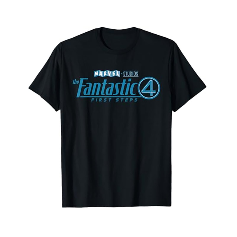 Marvel Studios The Fantastic Four First Steps Movie T-shirt Marvel Studios The Fantastic Four First Steps Movie T-shirt