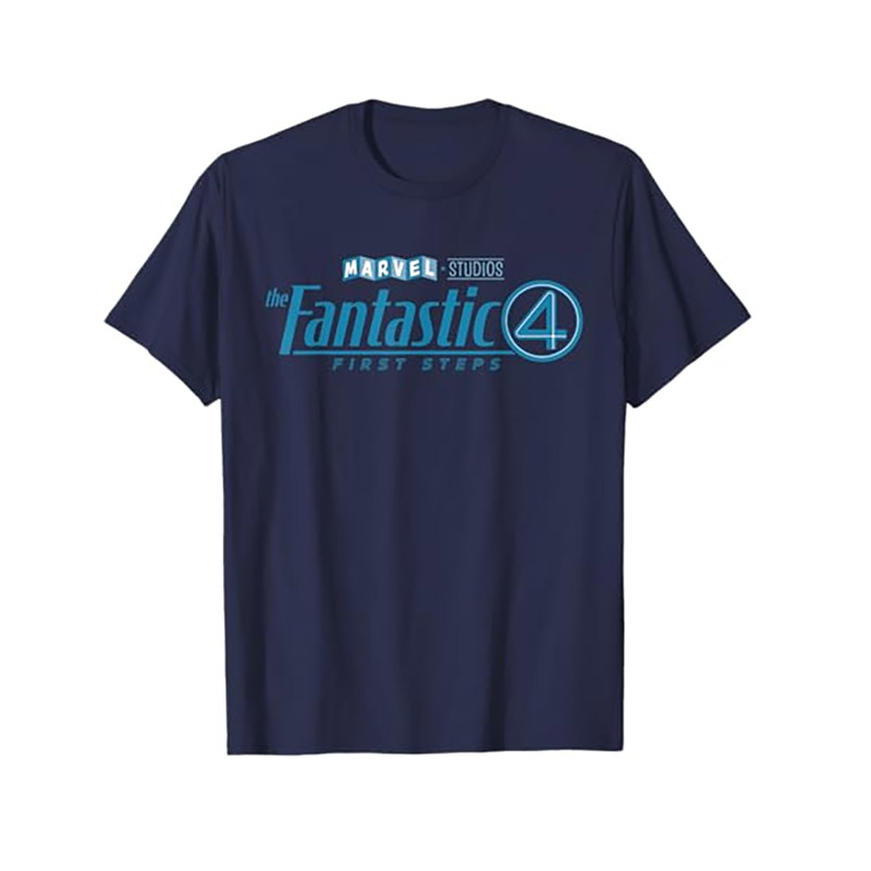 Marvel Studios The Fantastic Four First Steps Movie T-shirt Marvel Studios The Fantastic Four First Steps Movie T-shirt