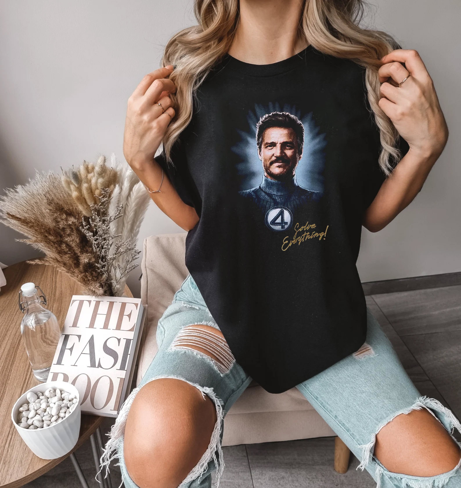 Marvel The Fantastic 4 First Steps Mister Fantastic Reed Richards T-shirt Marvel The Fantastic 4 First Steps Mister Fantastic Reed Richards T-shirt