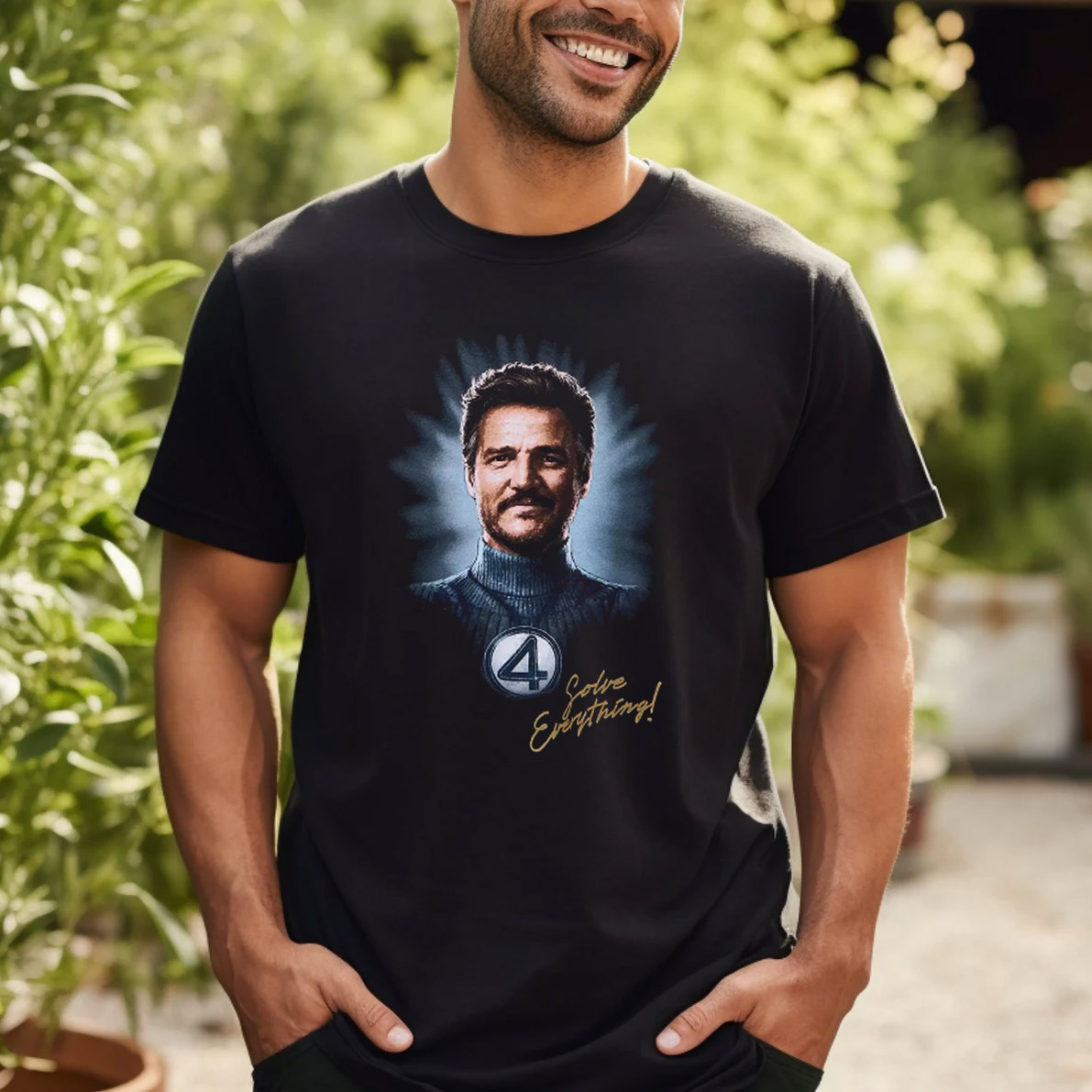Marvel The Fantastic 4 First Steps Mister Fantastic Reed Richards T-shirt Marvel The Fantastic 4 First Steps Mister Fantastic Reed Richards T-shirt