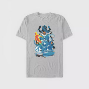 Marvel The Fantastic Four First Steps Animation T shirt