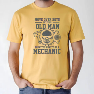 Mechanic Old Man Funny Comfort Colors T shirt 3