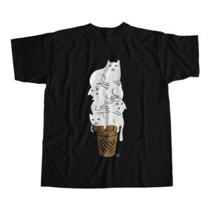 Melting Cat Ice Cream Shirt Melting Cat Ice Cream Shirt