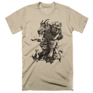 Mountain Goat Hiking Comfort Colors Tee 1