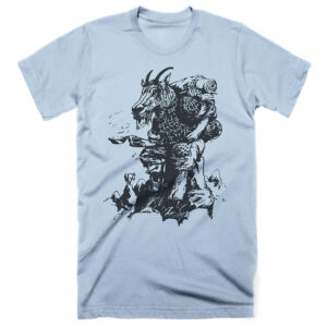 Mountain Goat Hiking Comfort Colors Tee