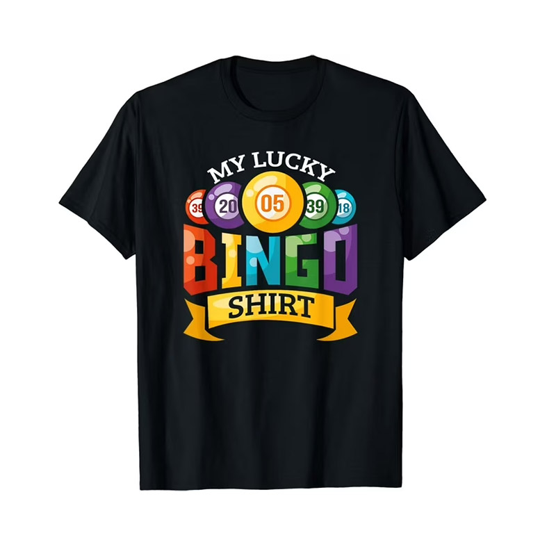 My Lucky Bingo T-Shirt Funny Bingo My Lucky Bingo T-Shirt Funny Bingo