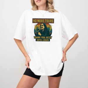 No More Tours Thank You Ozzy Osbourne Vintage T-shirt No More Tours Thank You Ozzy Osbourne Vintage T-shirt