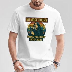 No More Tours Thank You Ozzy Osbourne Vintage T shirt 3