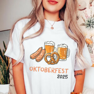 Oktoberfest 2025 German Beer Fest Comfort Colors Tee