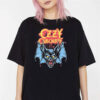 Original Ozzy Osbourne Merch Glowing Eyes Bat 2025 Shirt