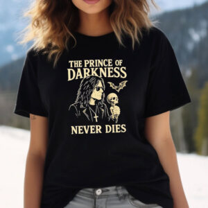 The Prince Of Darkness Ozzy Osbourne Never Dies Memorial T-shirt The Prince Of Darkness Ozzy Osbourne Never Dies Memorial T-shirt