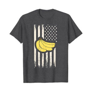 Patriotic Banana American Flag T-shirt Patriotic Banana American Flag T-shirt
