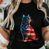 Patriotic Cat, Funny Cat Lover T-shirt