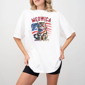 Patriotic Meowica Cat Shirt Patriotic Meowica Cat Shirt