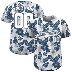 Personalized Tropical Summer Vacation Baseball Jersey No. 5 Personalized Tropical Summer Vacation Baseball Jersey No. 5
