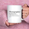 Photographer Definition Unique Gift Cup