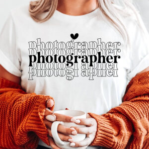 Photographer T shirt, cool photography gifts 1